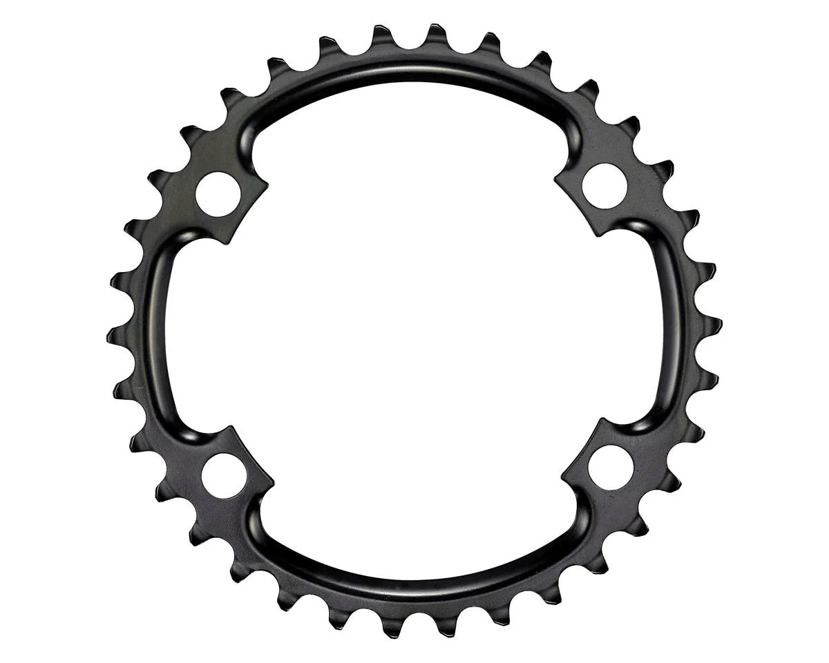 SRAM Asymmetric Chainring (Black) (2 x 11 Speed) (Inner) (34T) (110mm BCD)